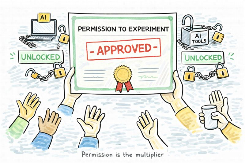 Give Clear Permission to Experiment